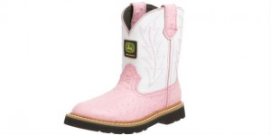 Pink John Deere Boots For Kids